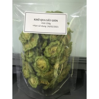 KHỔ QUA SẤY GIÒN KHÔNG ĐƯỜNG