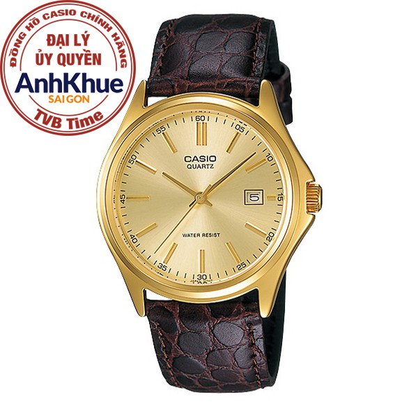 Đồng hồ nam dây da Casio chính hãng Anh Khuê MTP-1183Q-9ADF (38mm)
