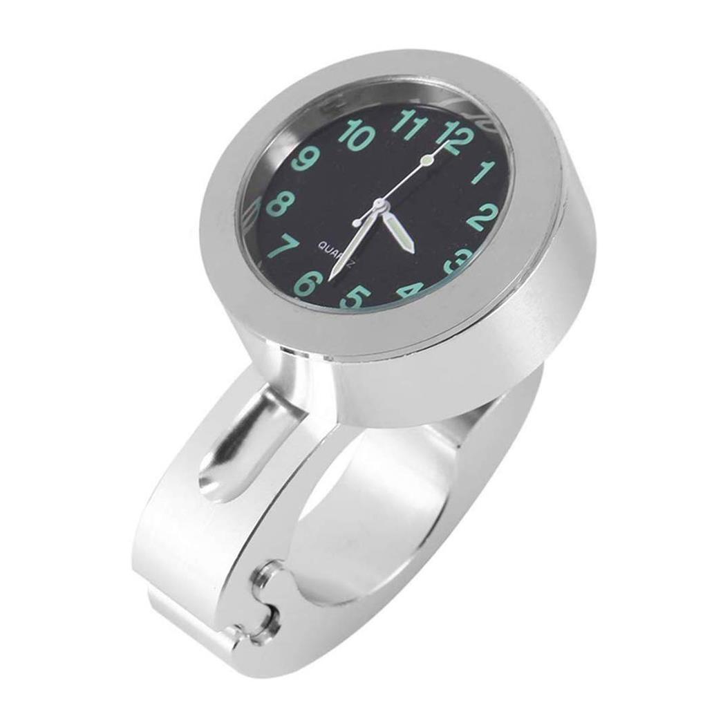 Đồng Hồ Dạ Quang Gắn Tay Lái Xe Đạp / Mô Tô Chống Thấm Nước