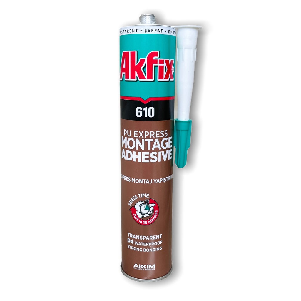 Keo PU Akfix 610 nhanh khô.
