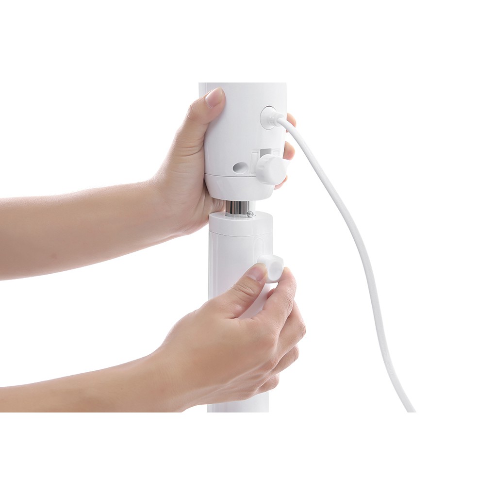 Quạt cây đứng Toshiba F-LSD10(W/H)VN động cơ inverter có khiển model 2023 - Hàng chính hãng - Êm ái, tiết kiệm điện