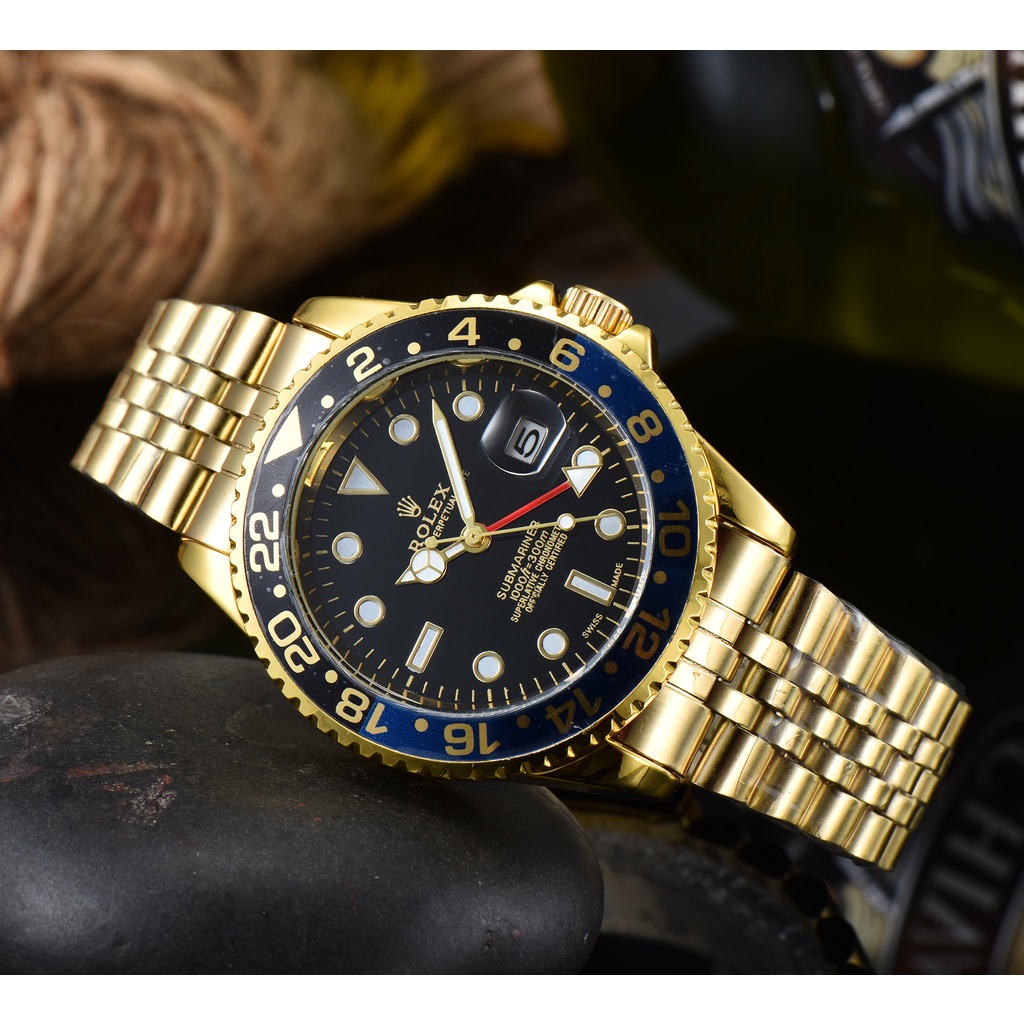 Đồng Hồ Rolex Dây Thép 40MM Lịch Lãm Thời Trang Cho Nam