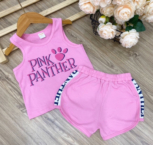 Size đại - Bộ ba lỗ thun cotton dáng thể thao quần đùi xinh đẹp, thoải mái cho bé gái size từ 23 đến 40kg