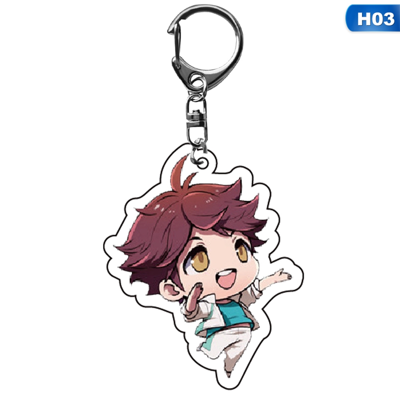 Tmdbyx Móc Khóa thiết kế hình Nhân Vật Haikyuu Haikyuu độc đáo