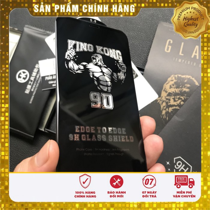 Kính Cường lực kingkong X/ Xr/ XS/ Xs Max/ 11/ 11 Pro/ 11 Pro Max