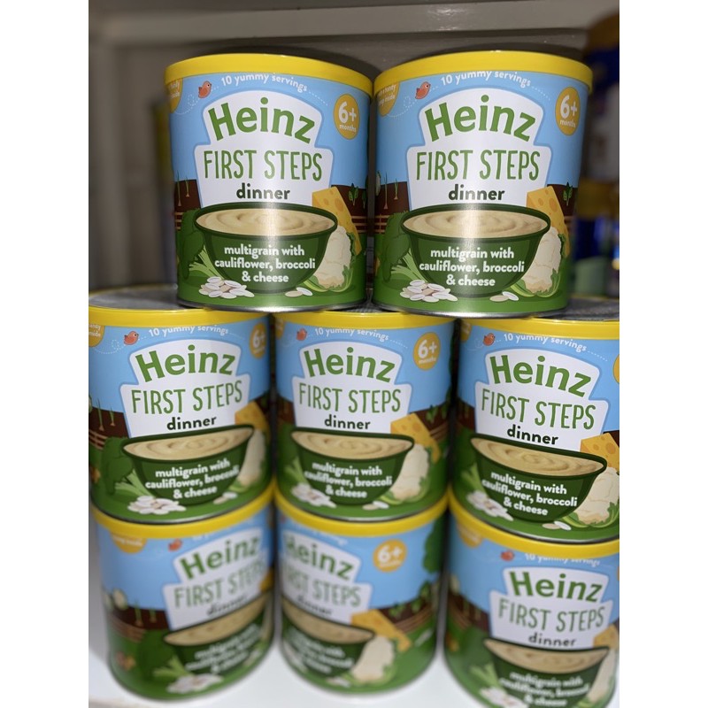 Bột Heinz vị súp lơ 4+