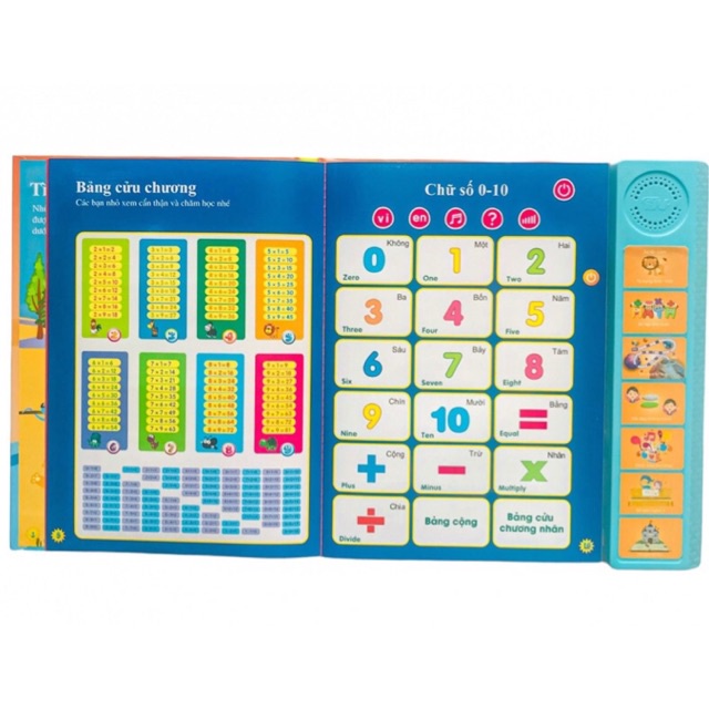 Sách Điện Tử Song Ngữ, Sách Điện Tử Thông Minh Cho Bé Phiên Bản Mới Nhất 2022 Nâng Cấp
