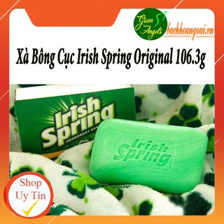 Xà Bông Cục Diệt khuẩn Irish Spring Deodorant Soap Original 106g của Mỹ