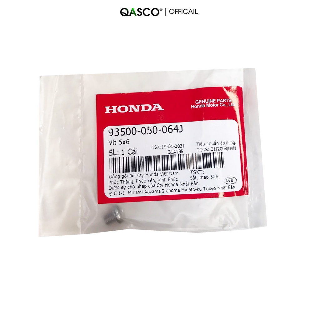 Vít HONDA nhiều dòng xe 5×16  QA(93500050064J) _( 382)