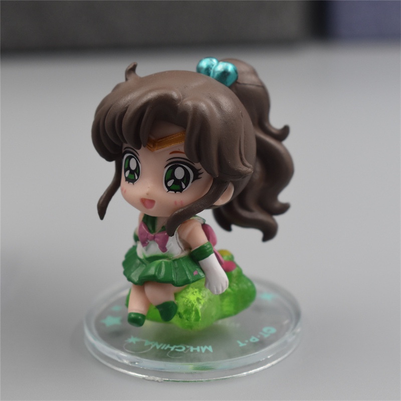 MIZUNO Set 6 Đồ trang trí Nhân Vật Phim Sailor Moon Dễ Thương