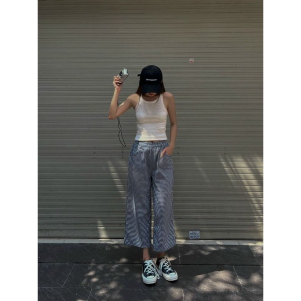 Quần lửng cotton xuất Nhật