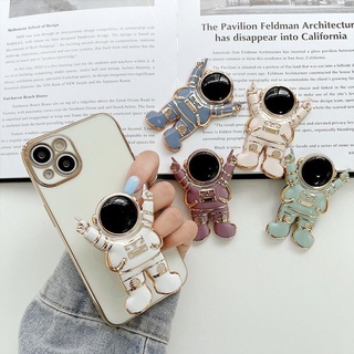 Nhẫn đỡ điện thoại hình phi hành gia hoạt hình 3d