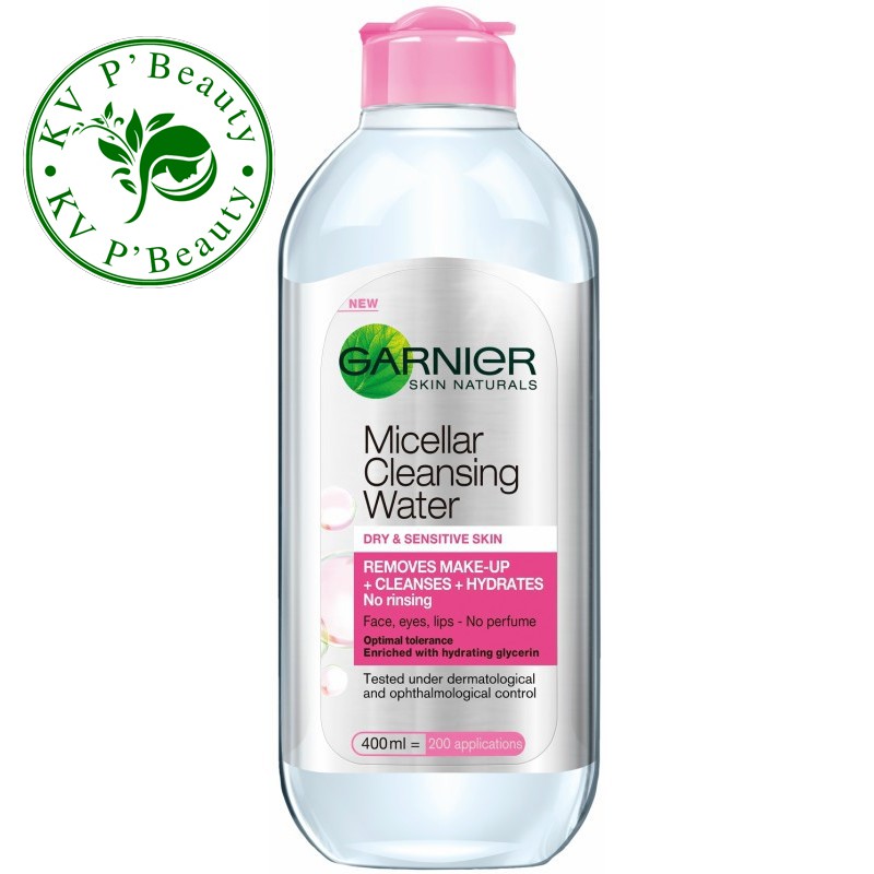 Nước Tẩy Trang Garnier micellar cleansing water 400ml