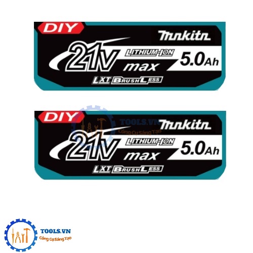 Tem Dán Vỏ Pin 21V 5.0AH Dành Cho Máy Khoan Pin, Bê Tông Makia 18v, 21v