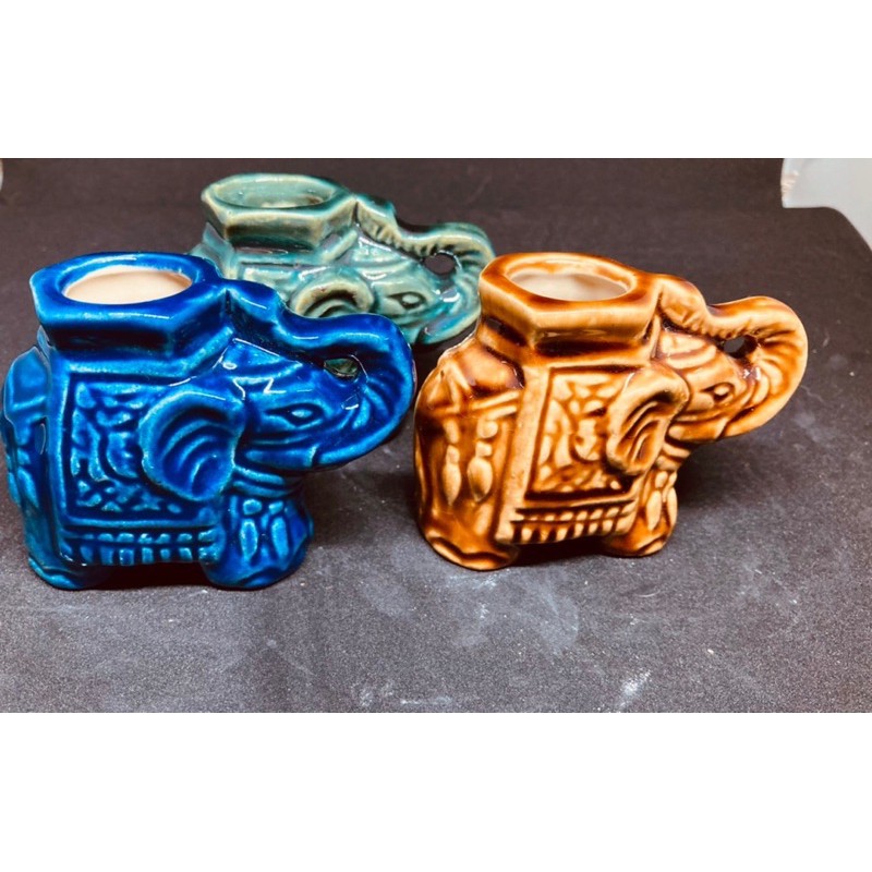 Hủ tăm voi bằng gốm sứ - Gốm sứ Mekong chuyên cung cấp các gốm sứ kiểu xưa, chén nam bộ kiểu xưa