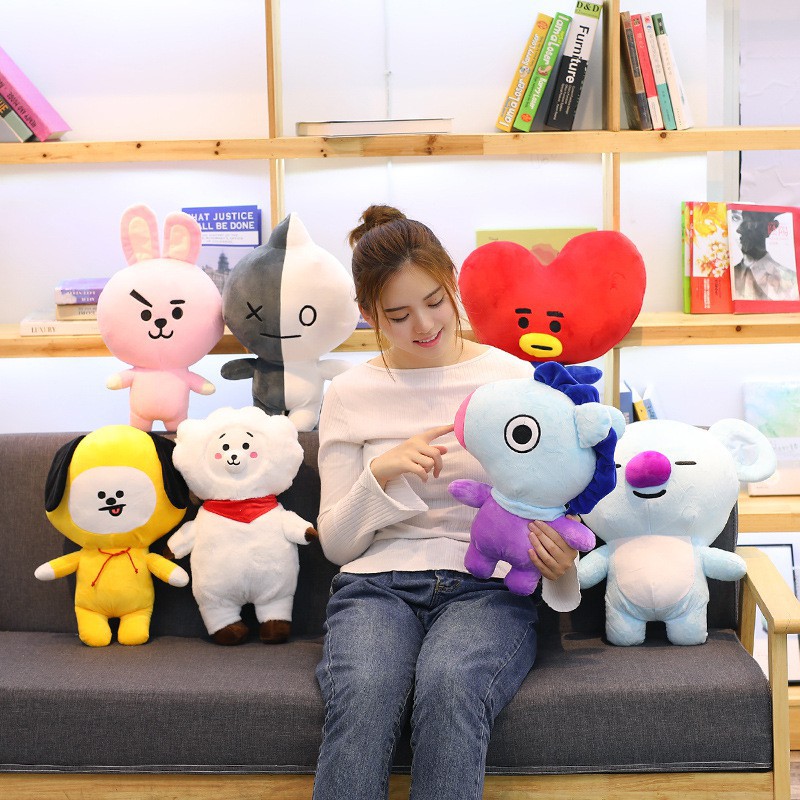 BTS BT21 đồ chơi nhồi bông Bt21 Tata Shooky Rj