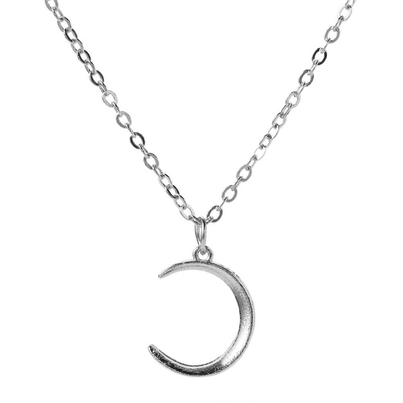 Vòng Cổ Choker Hình Mặt Trăng Phong Cách Hàn Quốc Dành Cho Nữ