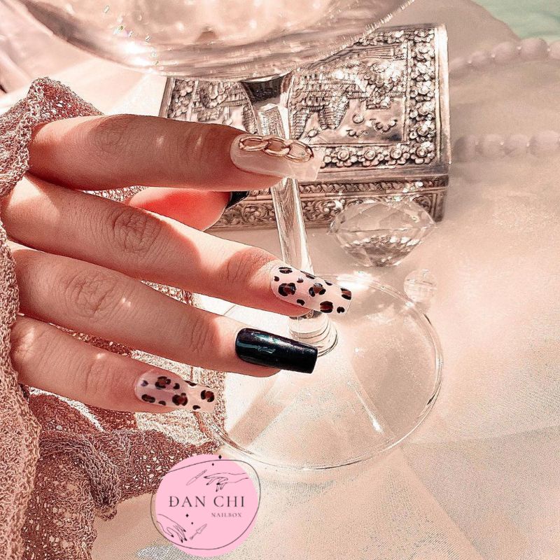 NailBox móng úp thiết kế sẵn Mẫu Beo