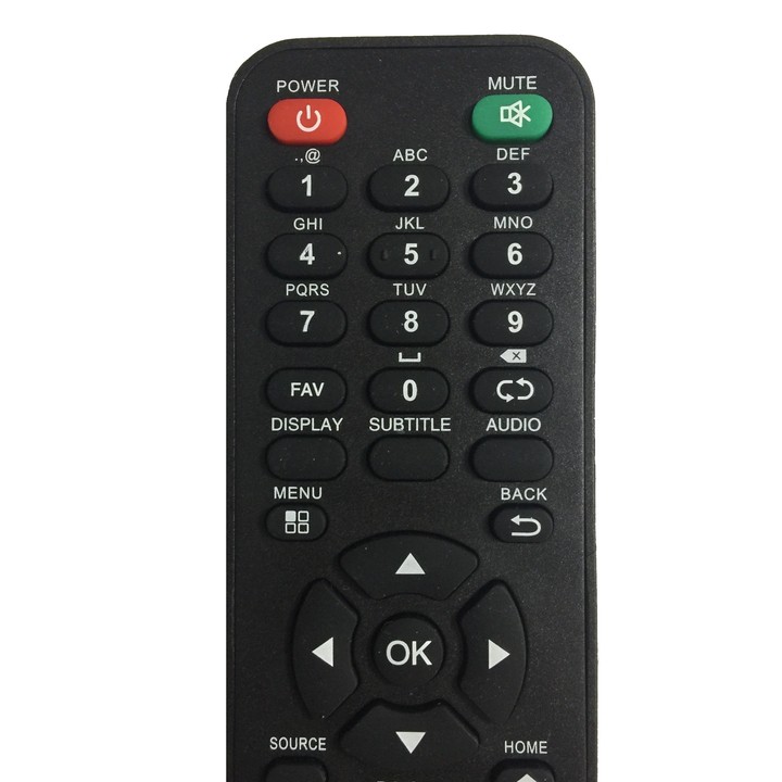 Remote điều khiển tivi PUSHIKA FUSHIKA smart mẫu 2