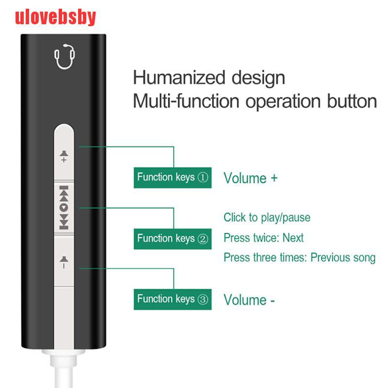 1 Cáp Chuyển Đổi Âm Thanh Từ Usb Sang 3.5mm | BigBuy360 - bigbuy360.vn