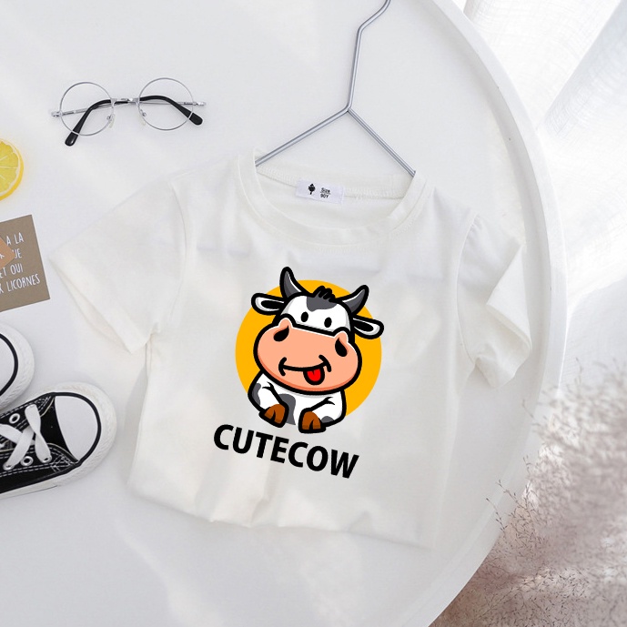 Áo thun bé trai, áo thun trẻ em, áo phông bé trai cotton mềm mát từ 7kg-22kg ATTE31-12-7