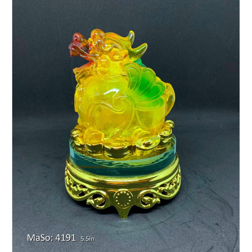 Cóc (Thiềm Thừ)/ Tỳ hưu Ngọc Phong Thủy Đế Kiếng Xoay