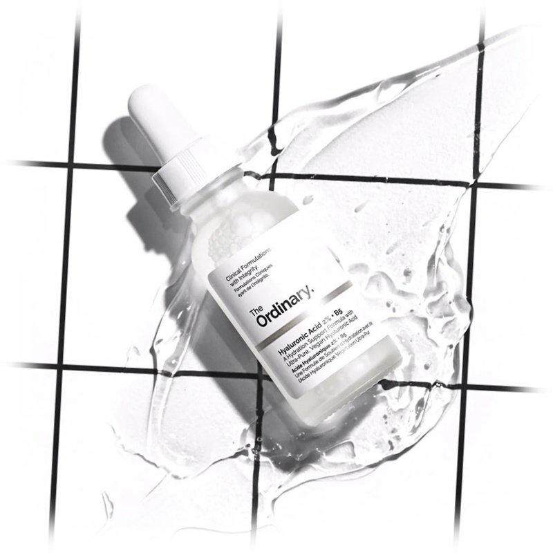 The Ordinary Hyaluronic Acid Cấp ẩm và phục hồi da Giúp Cân Bằng Bã Nhờn Làm Sáng Da Thu Nhỏ Lỗ Chân Lông serum ha b5