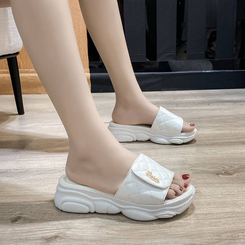 Dép Đi Biển Đế Dày Thiết Kế Mới Thời Trang Theo Phong Cách Hàn Quốc