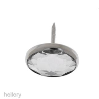 [Helleryvn] 25 Nút Pha Lê Nút Sofa Móng Tay Trang Trí Bọc