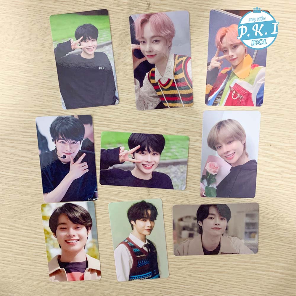 Sưu Tầm 2022 - Card Ảnh Bo Góc Hanbin 9 Tấm Siêu Đẹp