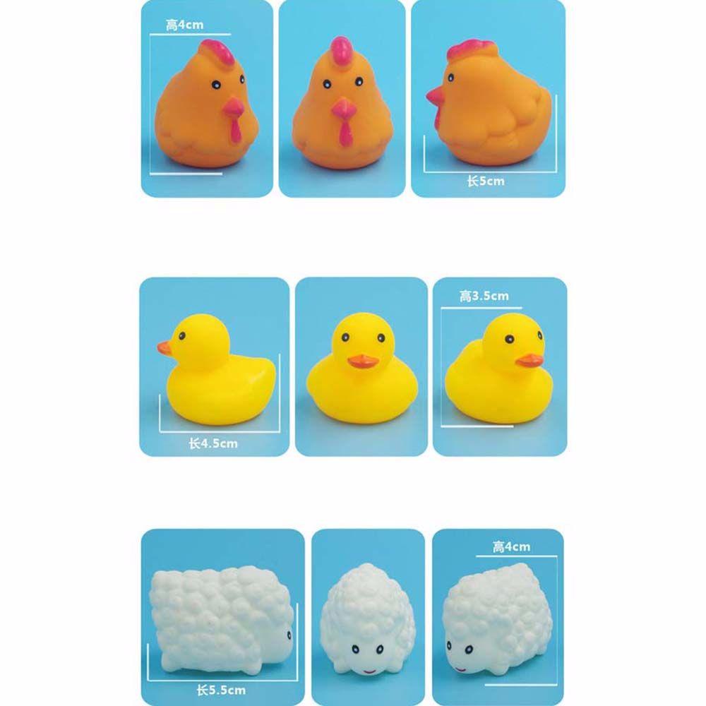 Set 13 Đồ Chơi Phao Bơi Có Âm Thanh Vui Nhộn Cho Bé