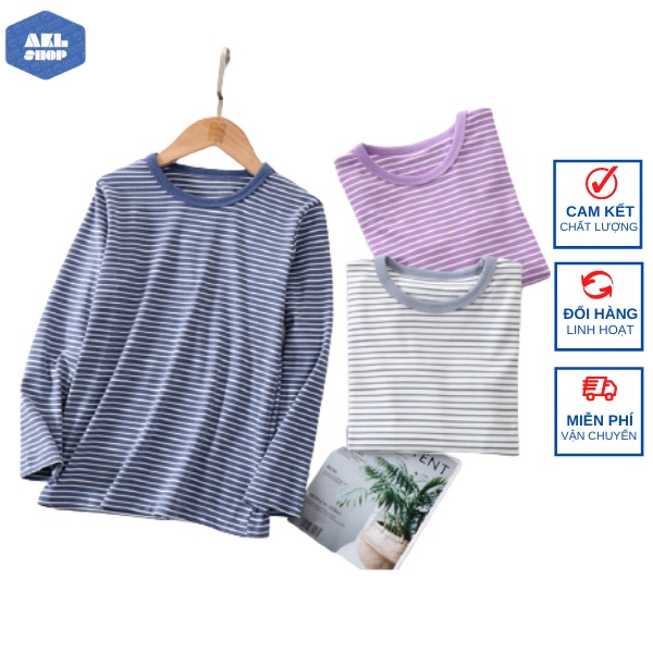 Áo thun dài tay bé trai size đại MAMDADKIDS, áo thu đông phong cách Hàn Quốc cho bé 5 đến 14 tuổi nặng 24kg đến 45kg