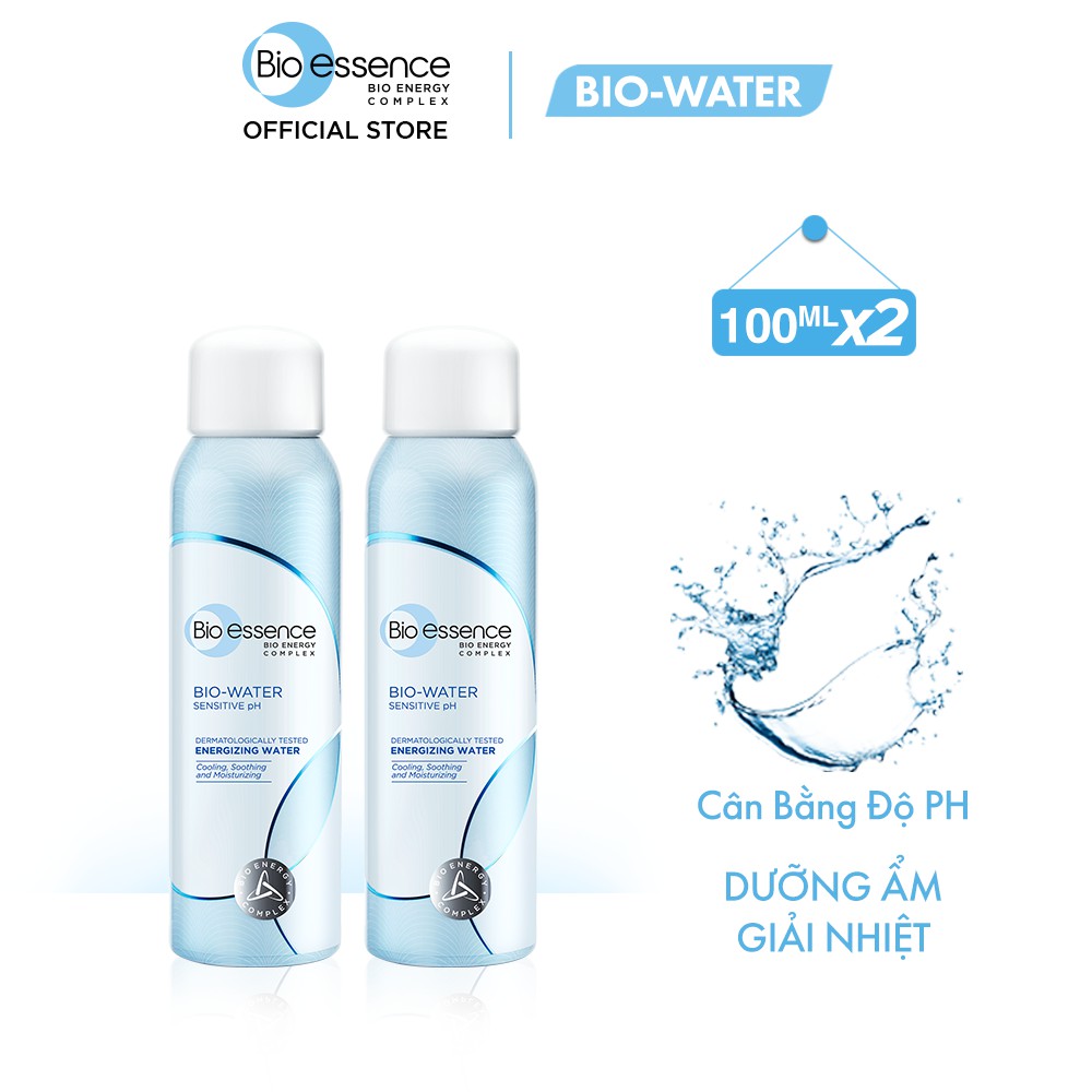 Combo 2 Nước xịt khoáng dưỡng da Bio-Water Energizing Water 100ml/chai | BigBuy360 - bigbuy360.vn