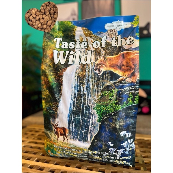 THỨC ĂN HẠT CHO MÈO GRAIN FREE _ TASTE OF THE WILD