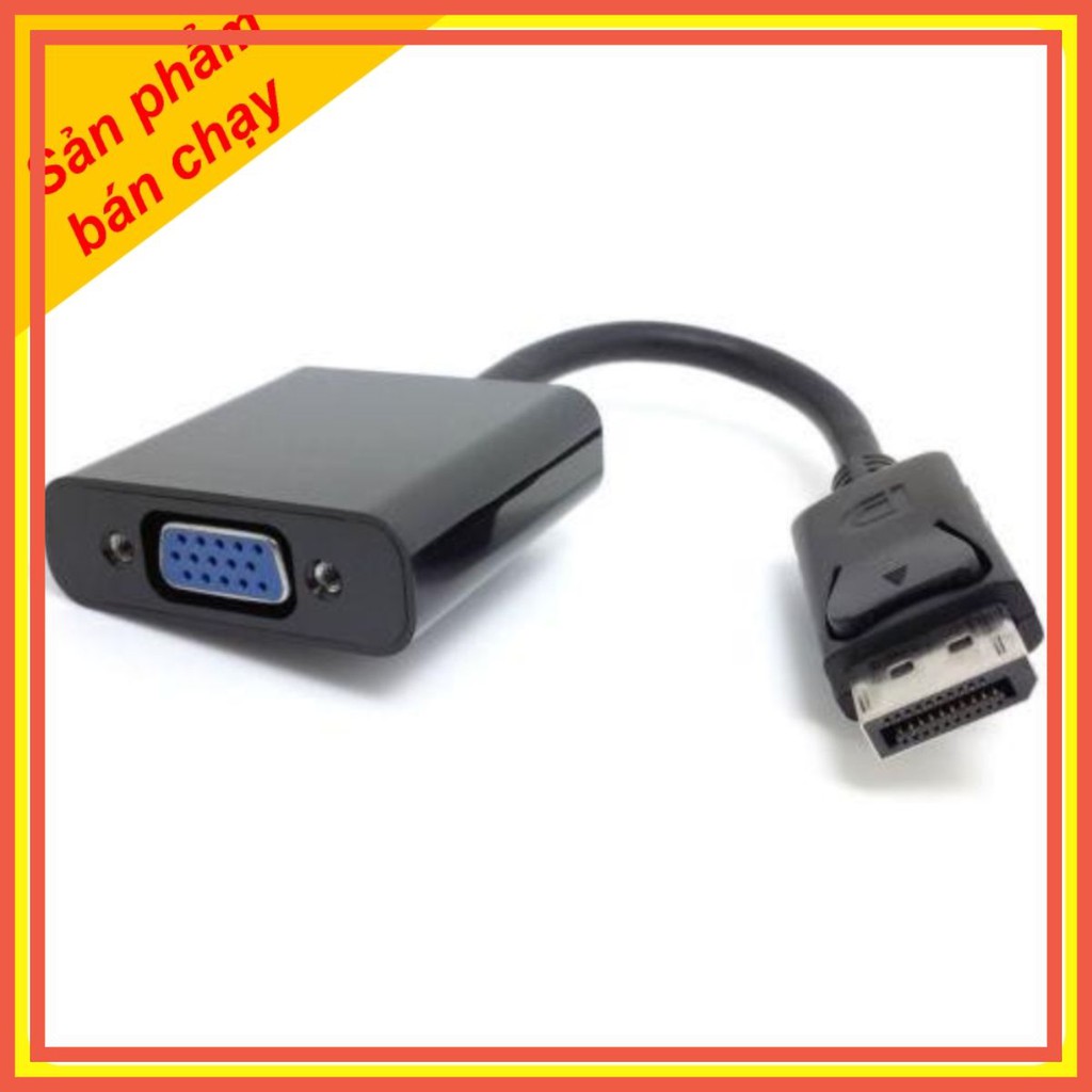 Cáp chuyển đổi Displayport to VGA Adapter[chohanoi102 shop]