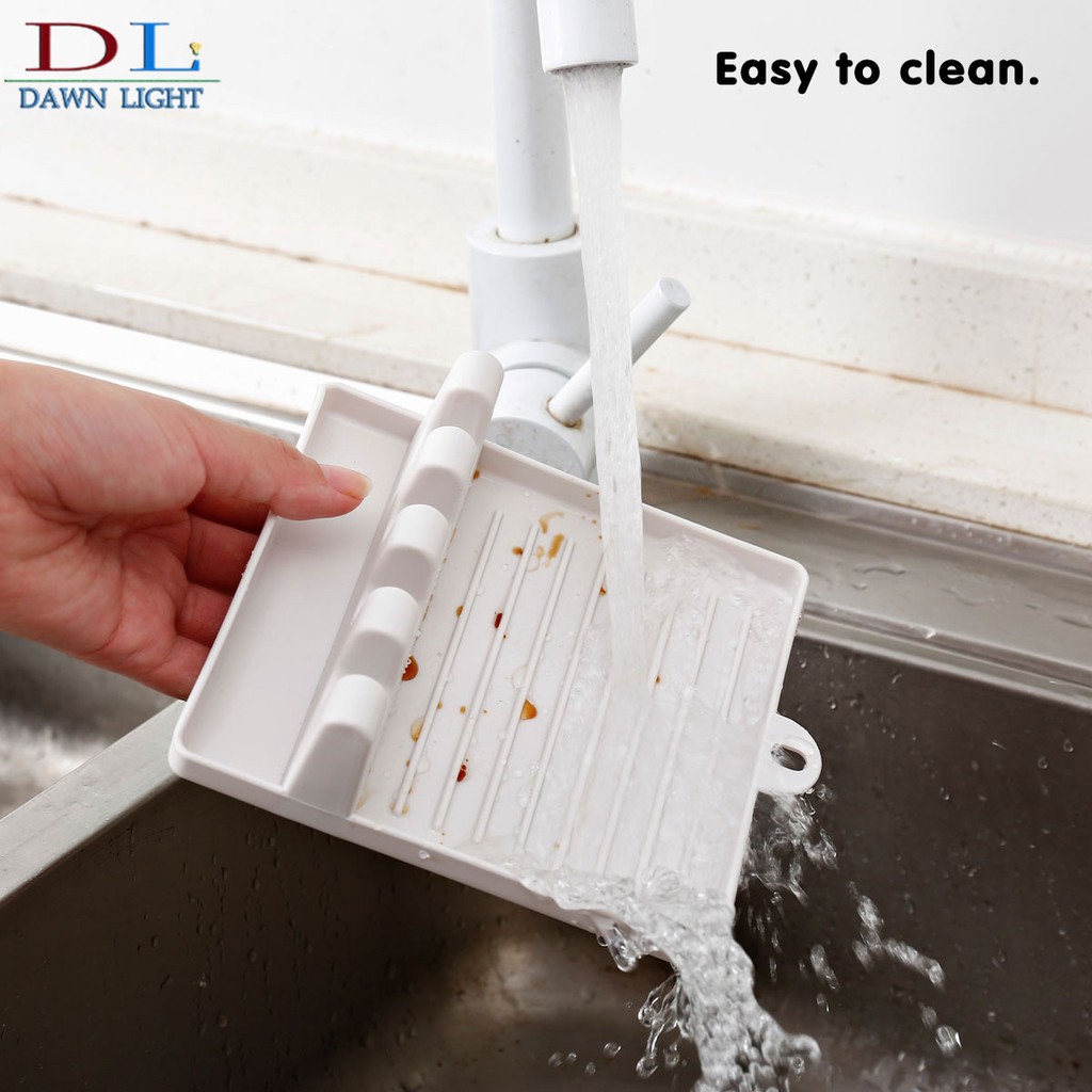 Giá Đỡ Dụng Cụ Nấu Ăn Cách Nhiệt Bằng Silicone Tiện Lợi Dành Cho Nhà Bếp