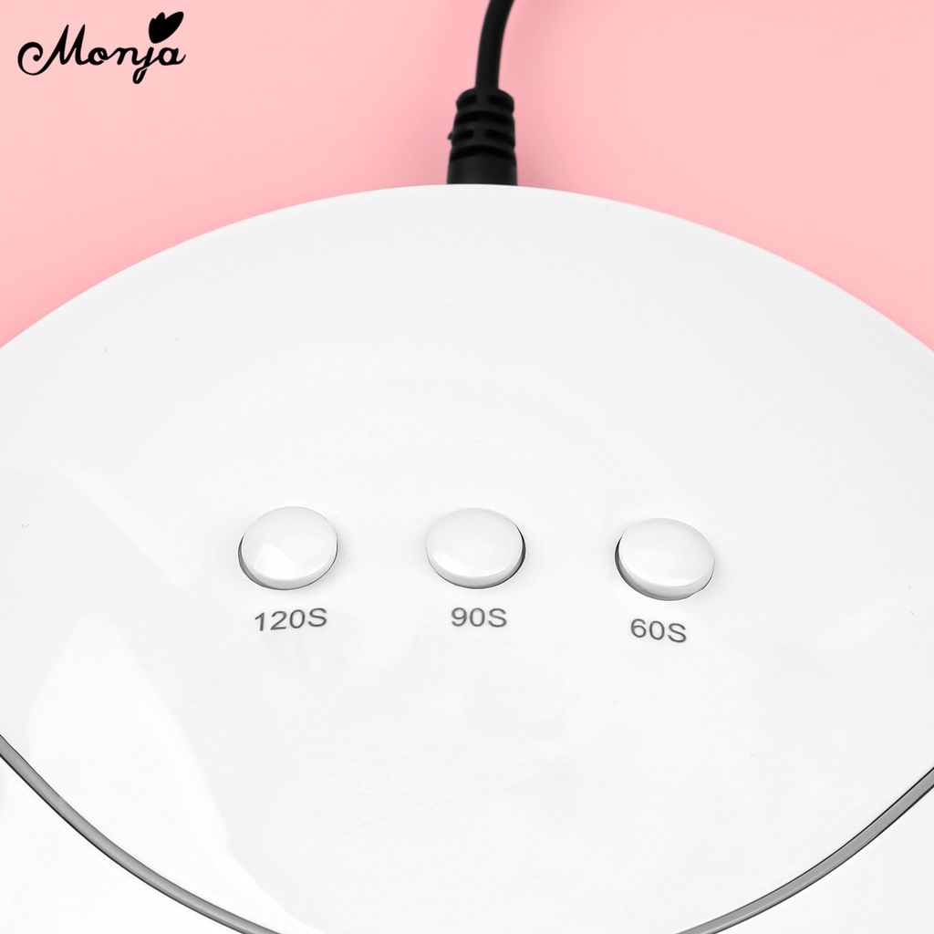 Bộ 12 Đèn LED Cảm Biến Thông Minh 36W Cho Máy Hong Khô Sơn Móng Tay