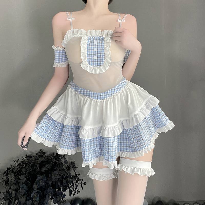 Bộ Đồ Ngủ Phong Cách Lolita Gợi Cảm Cho Nữ