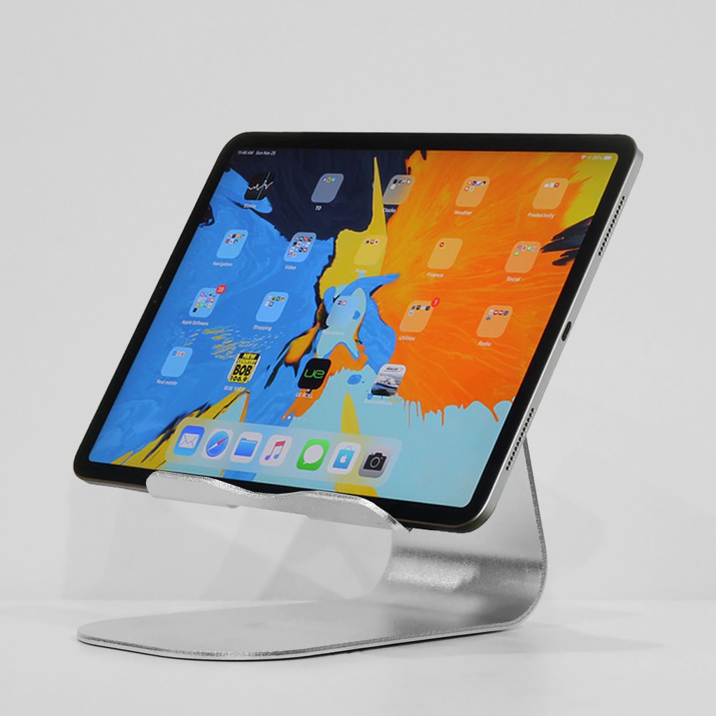 Stand/Giá Đỡ Nhôm Gập, Kê iPad Lucas có thể thay đổi góc nghiêng - Lazy Stand