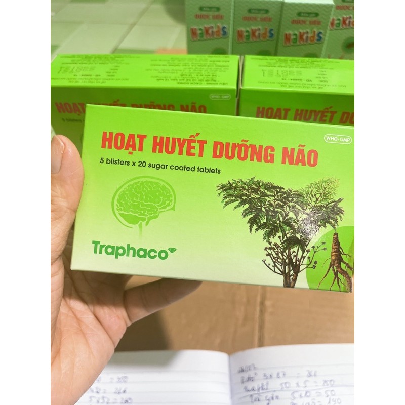 hoạt huyết dưỡng não traphaco