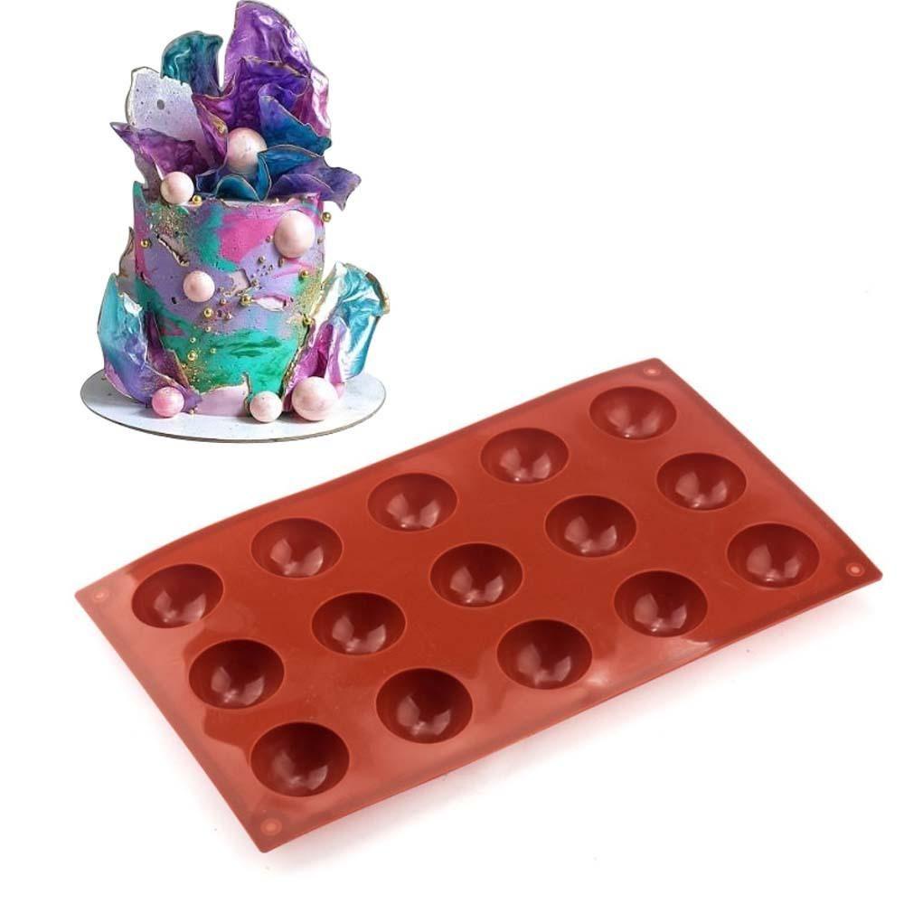 Khuôn Silicone Làm Bánh Hình Tròn Tiện Dụng