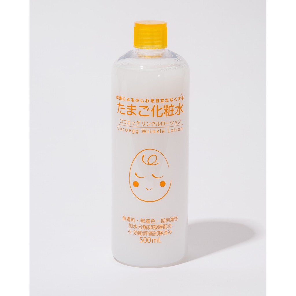 NƯỚC HOA HỒNG COCOEGG WRINKLE 500ML (NGĂN NGỪA NẾP NHĂN) - Hachi Hachi Japan Shop