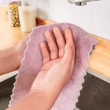 Khăn lau đa năng loại to mẫu mới mềm mịn hình hoa