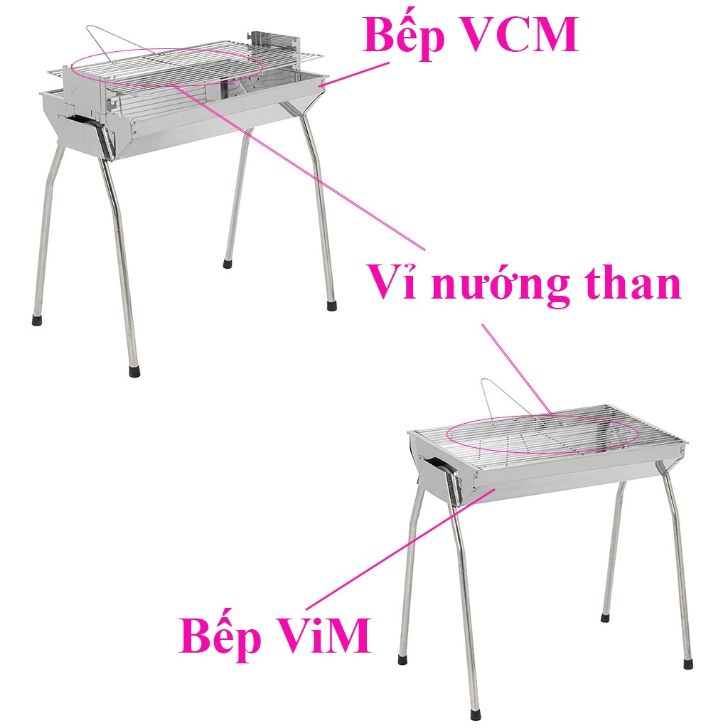 Vỉ nướng inox 44x29cm, phù hợp bếp nướng TopV VCM và ViM,vỉ nướng thịt cao cấp không gỉ, vĩ nướng -mekotech2