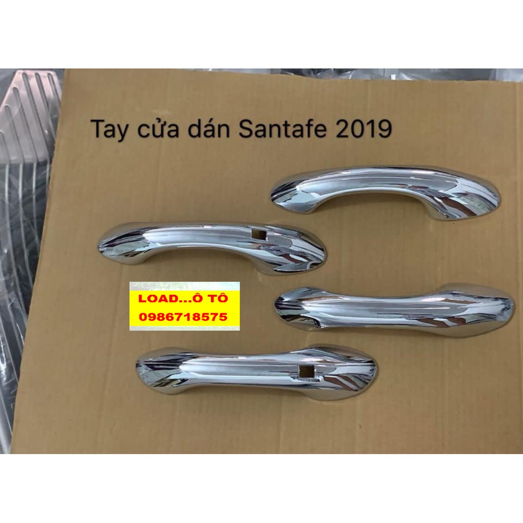 Bộ Ốp Tay Nắm Và Hõm Cửa Huyndai Santafe 2019-2020