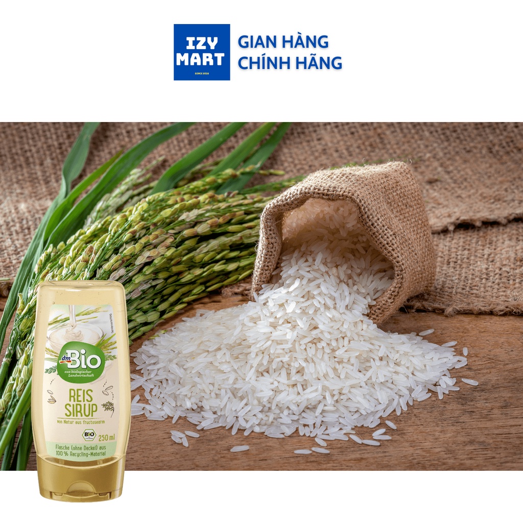 Siro gạo/Mật thùa/Siro chà là hữu cơ dmBio
