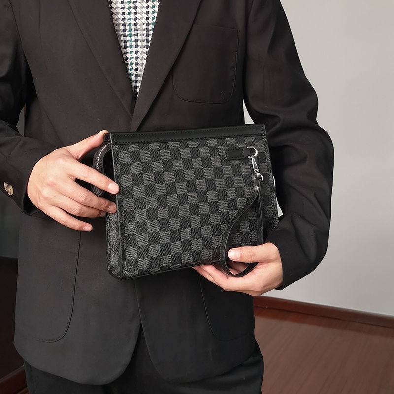 Ví da cầm tay bản to thời trang mới cho nam