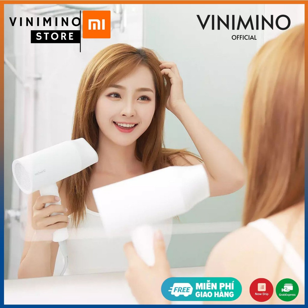 Máy sấy tóc cao cấp bổ sung ion âm Xiaomi SHOWSEE A1-W / A2-W công suất 1800W | Vinimino Store