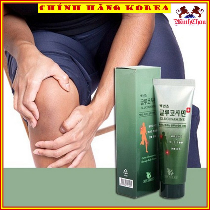 Dầu Lạnh Hàn Quốc Glucosamine Hộp 150ml - Dầu Lạnh Xoa Bóp Hỗ Trợ Giảm Đau, Chấn Thương - minhchau