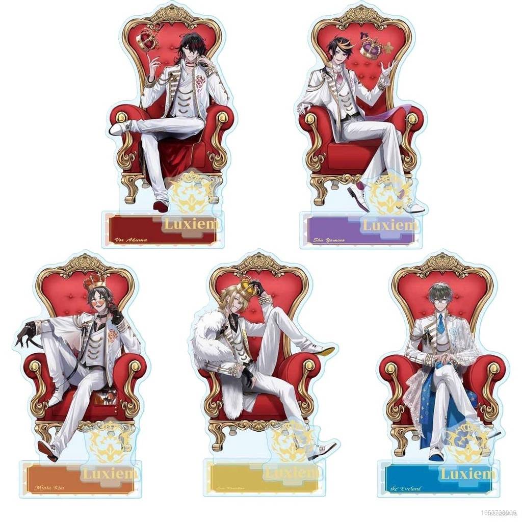 Mô Hình Búp Bê Nhựa Acrylic bh1 NIJISANJI Vtuber Luxiem Rias Ike Eveland VoxAkuma Shu Yamino Luca Kaneshiro hb1